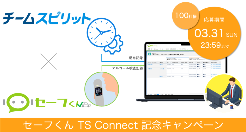 セーフくん TS Connect 記念キャンペーン